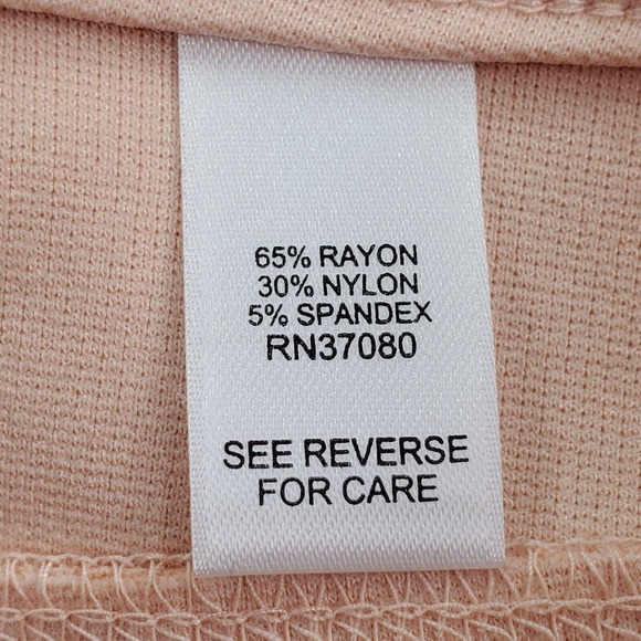 CC - Cato Casual Ankle Pants Women 24W Solid Light Pink Contemporary Stretch NWT - Picture 8 of 10